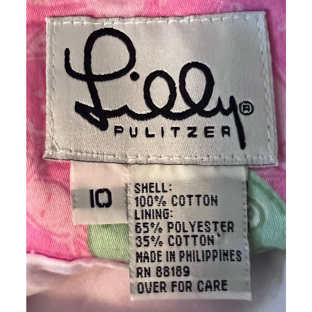 Lilly Pulitzer Pink Turtle Sleeveless Dress Size 10‎ 34 1/2" Long x 18" PTP - Image 3