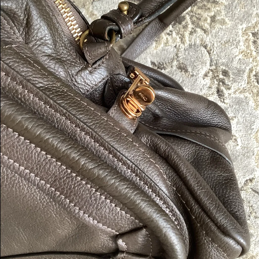 CHLOE PARATY leather bag -medium🤎🤎🤎 - Image 16