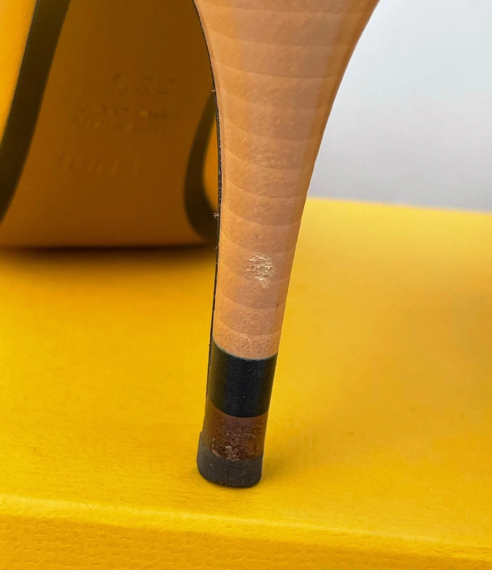 Anne women’s leather point-toe pumps size IT 38.5 US 8.5 - Image 5