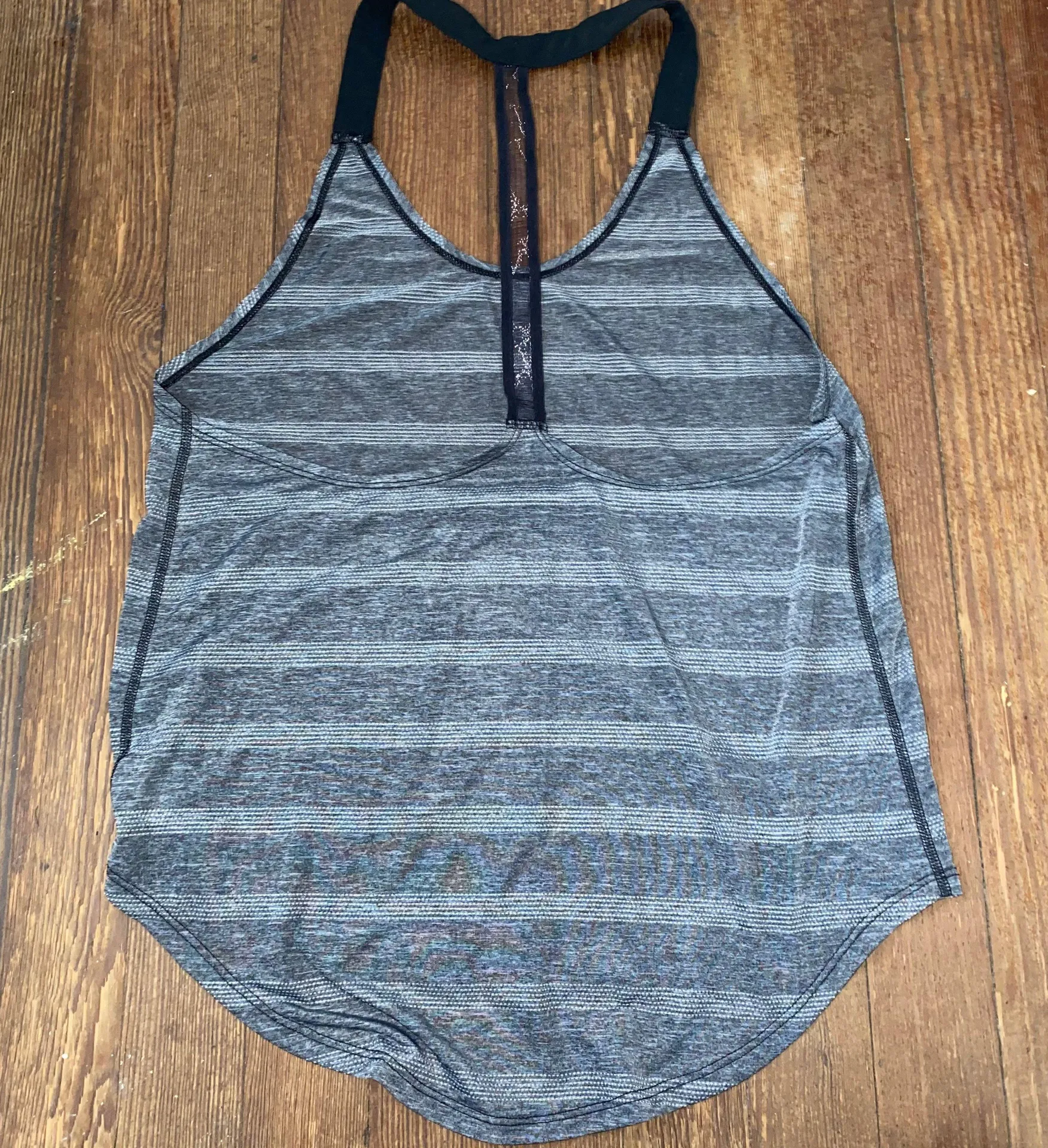 Nike Dri-fit Halter Workout Tank Gray - Image 2