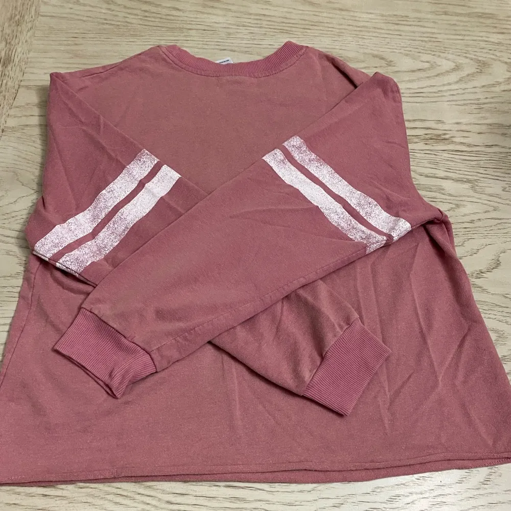 Disney Park Lightweight Pink Mickey Mouse Sweatshirt - Image 6