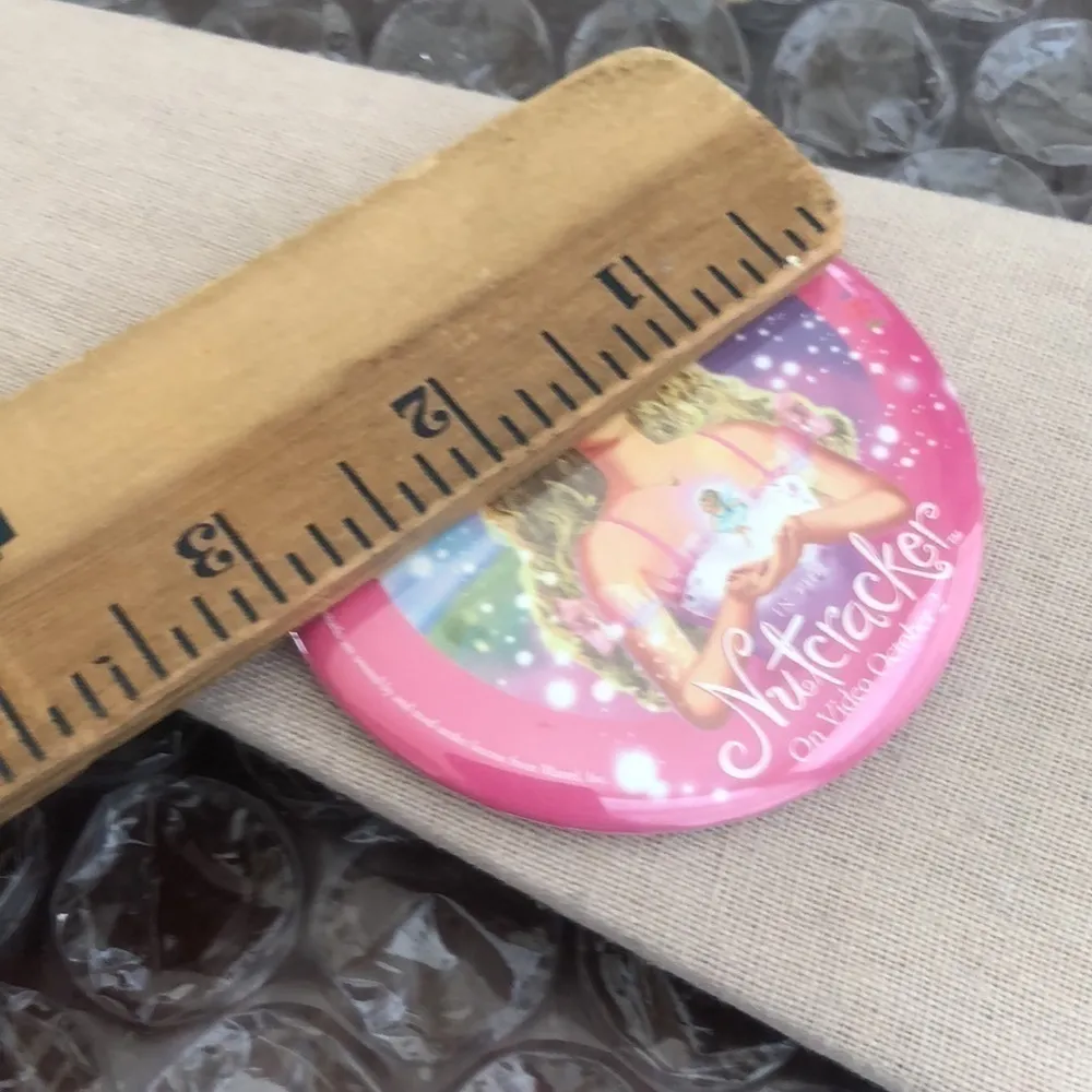 Vintage Barbie Button Brooch - Image 3