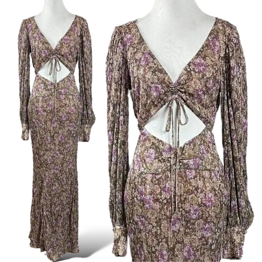 For Love & Lemons $299 Wynne Cut Out Maxi Dress NWT - Image 5