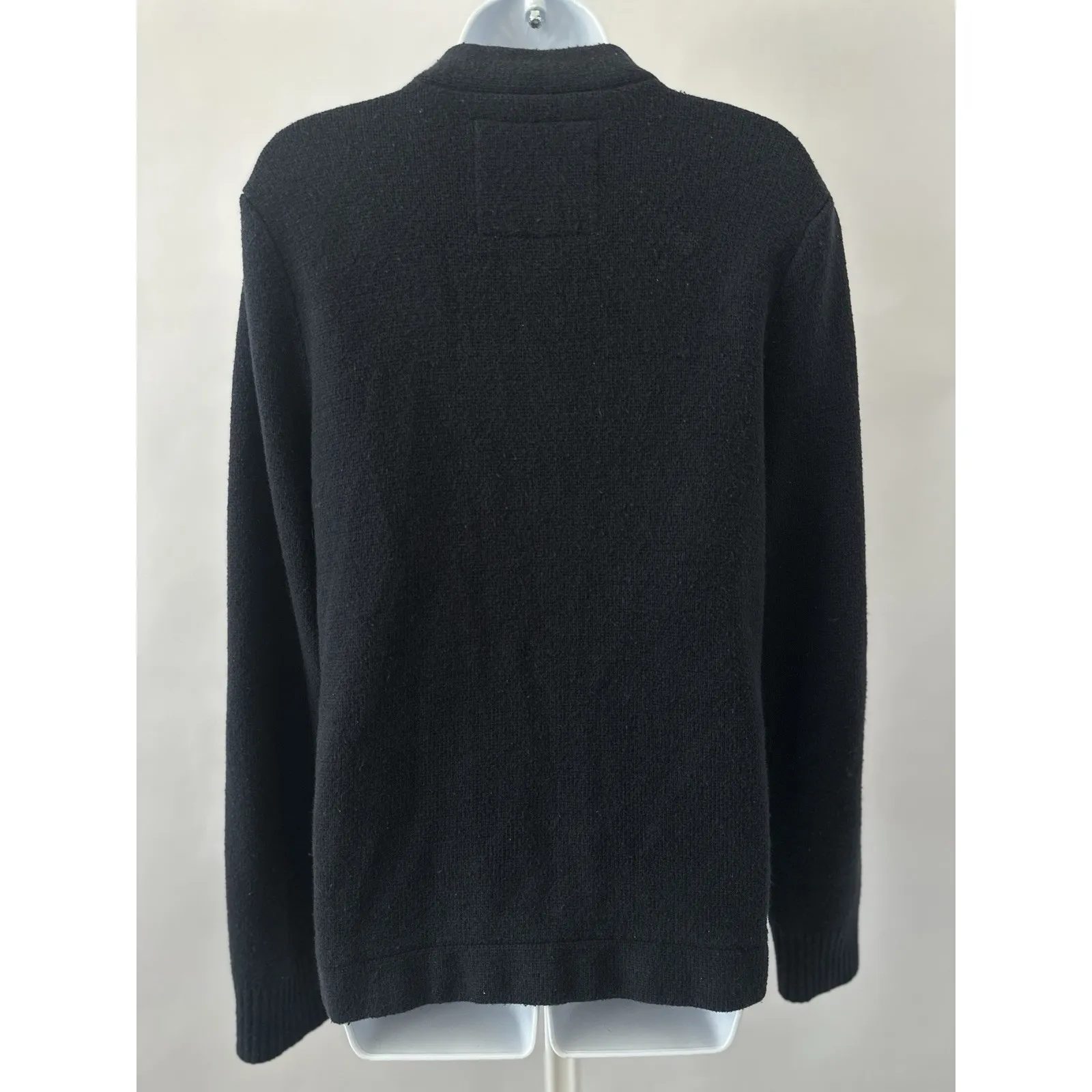 Vintage Abercrombie & Fitch Cardigan Mens Large Varsity Sweater Y2K Letterman - Image 5