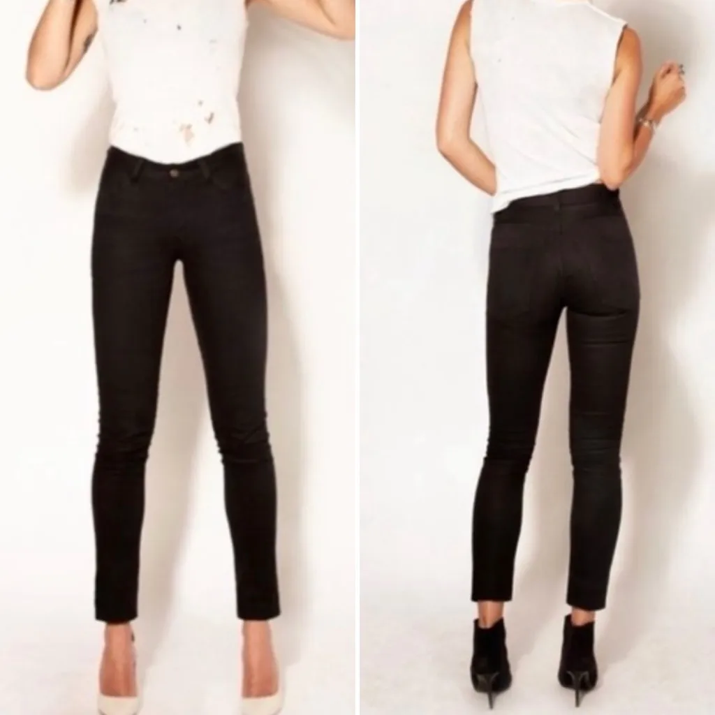 Imogene + Willie Black Slim Straight Stretch Jeans Sz 28 💛 - Image 15