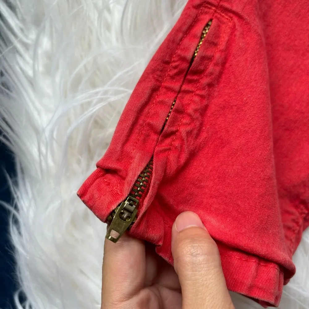 Vintage ZARA basics red skinny jeans 40 eu (8 us) - Image 3