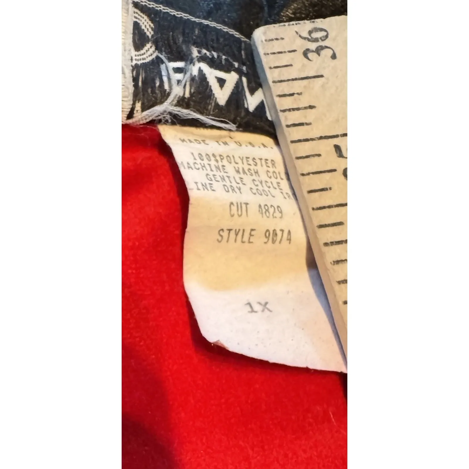 Banjo Dallas TX Women’s Western Rodeo Snap Shirt Size 1X Vintage USA Made Ranch - Image 5