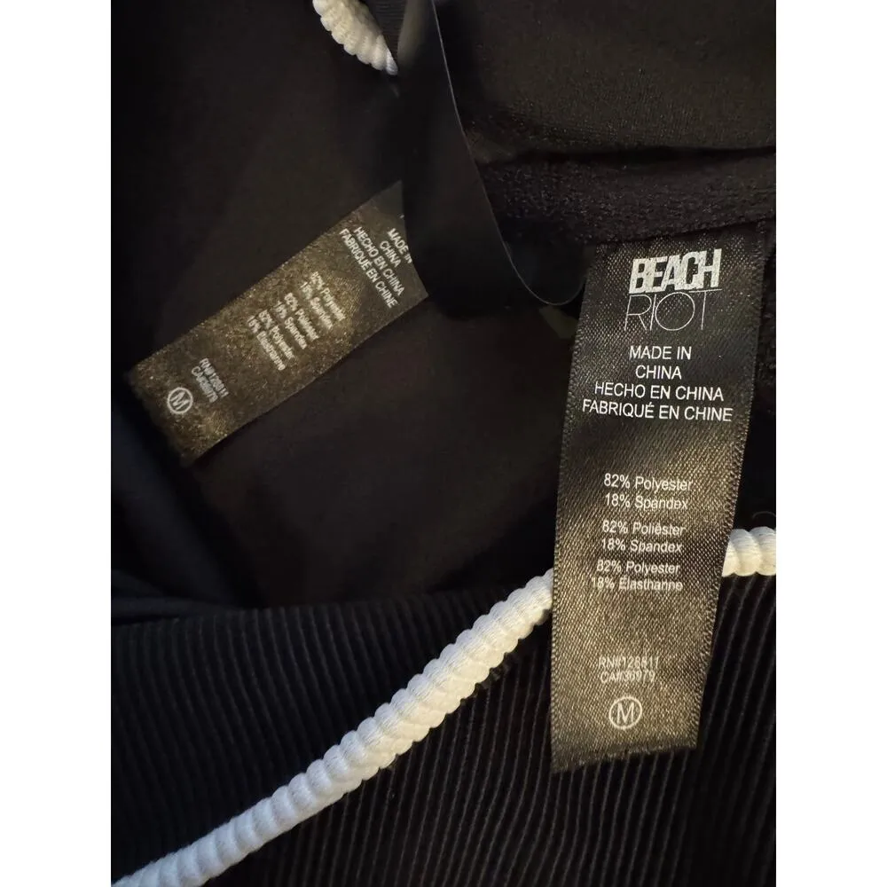 Beach Riot Kori Colorblock Underwire Bikini Top and bottom (set) size medium - Image 6