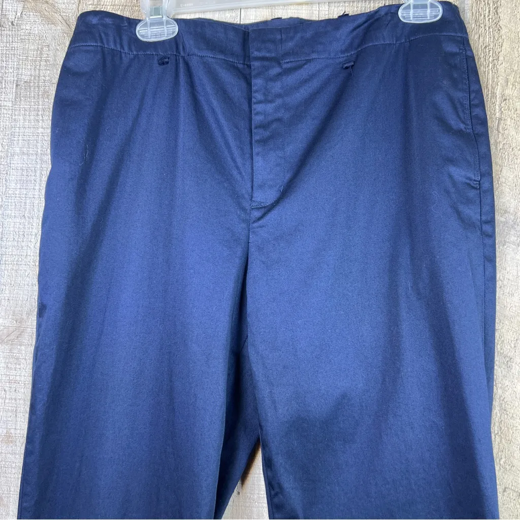 Lauren Ralph Lauren Sz. 8 Navy Blue Dress Pants The belt loops have been… - Image 3