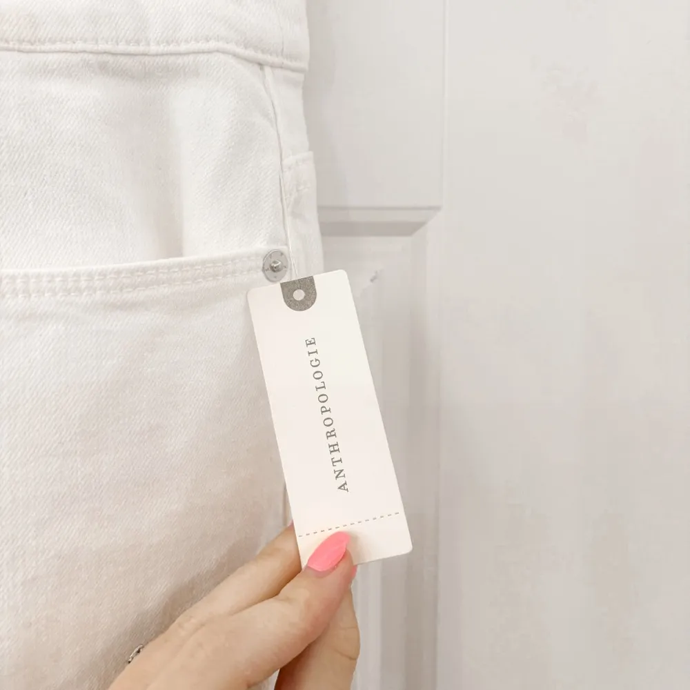 NEW Frame Le Palazzo Double Waistband Crop Wide Leg Jeans - Image 3