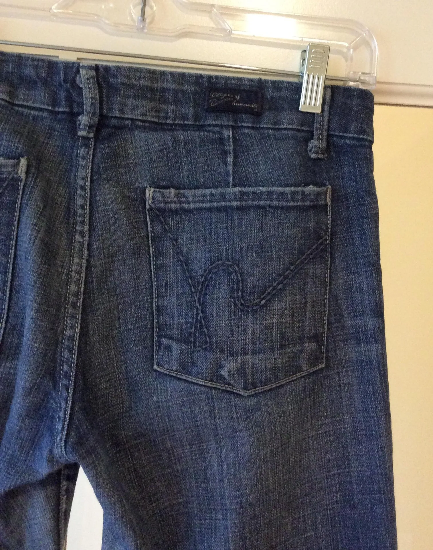 Jeans Low Waist Full Leg Size 27 - Image 5