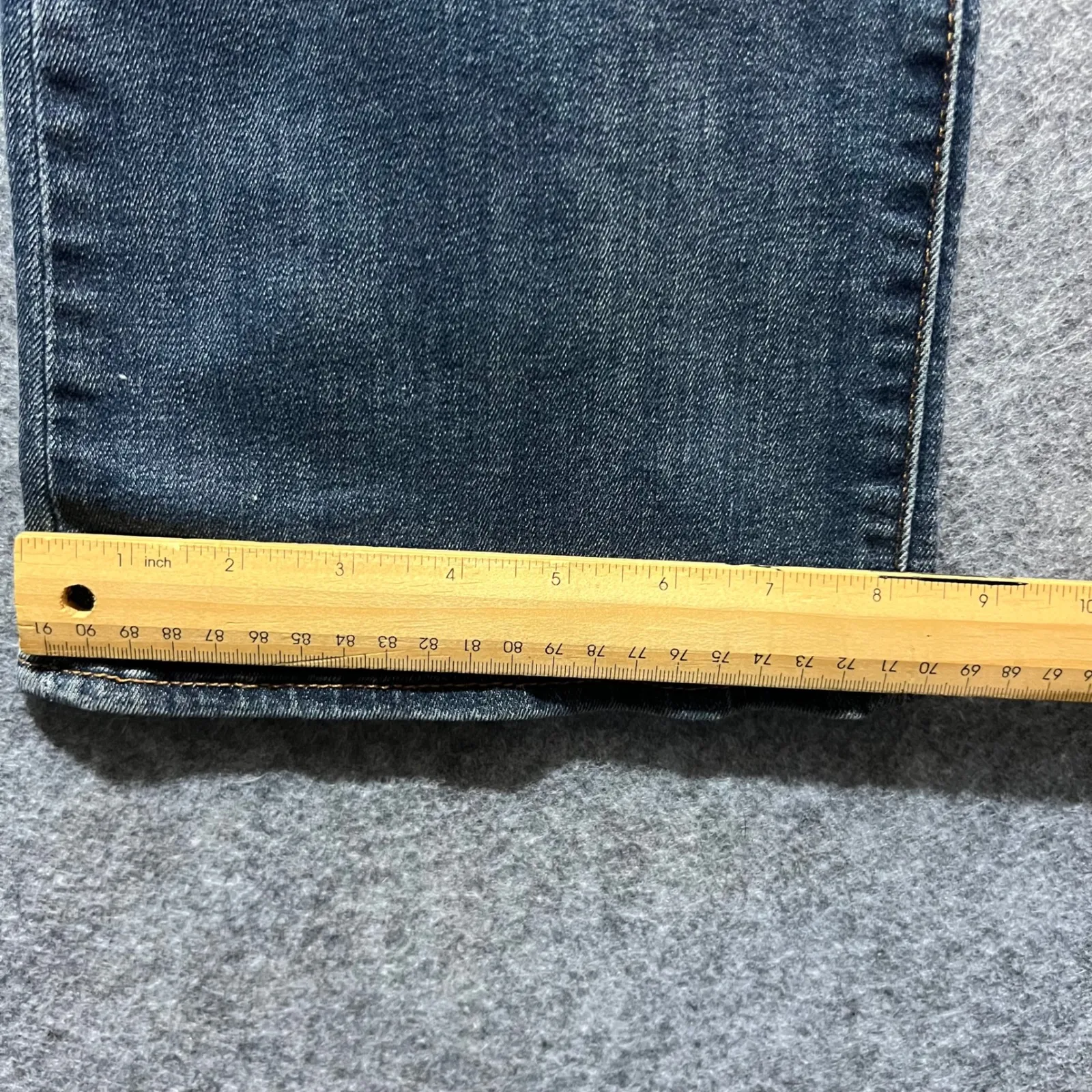 Rock & Republic Kasandra Bootcut Jeans Embellished Pockets Dark Wash Size‎ 12 - Image 4