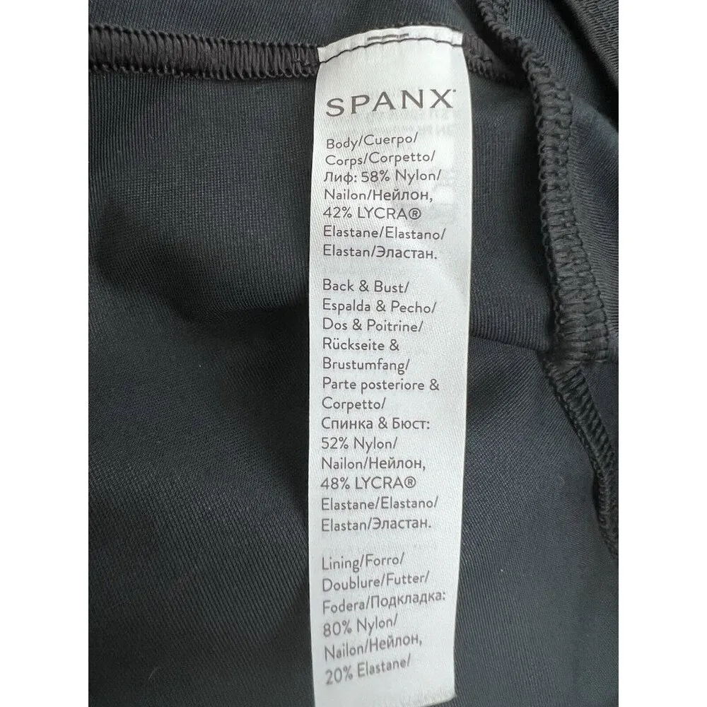 🆕 SPANX Open Bust Full Slip in Black SMALL 10178R - Image 10