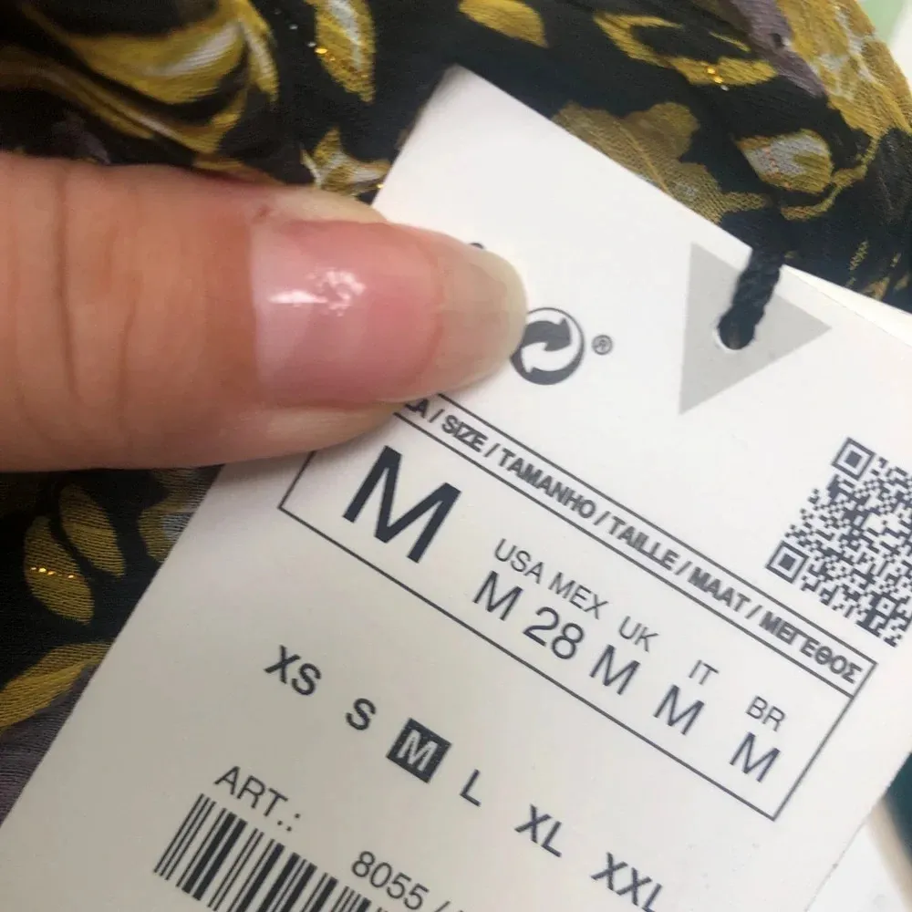 NWT ZARA ONE SHOULDER FLORAL RUCHED DRESS - Image 7