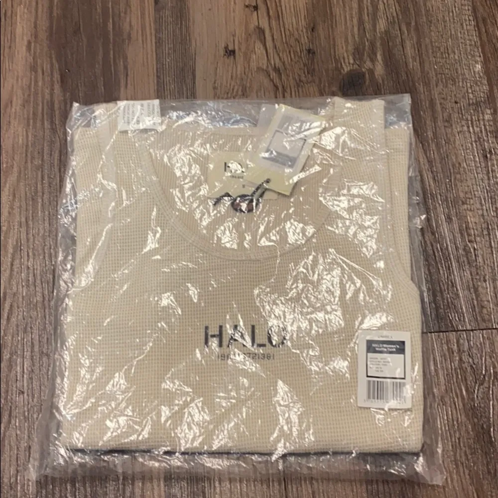Halo Women’s Waffle Tank Size XS - Image 2