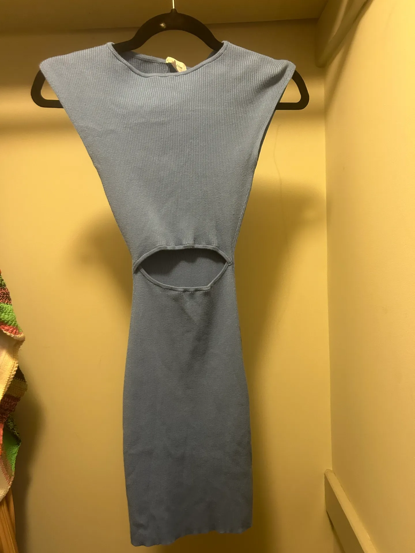 Aritza Blue Mini Dress - Image 2