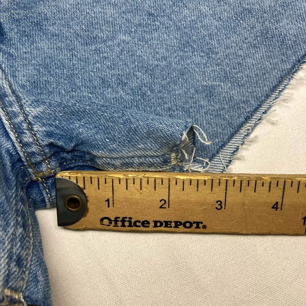 NWT Tommy Jeans Women's Hotpant Denim Shorts Size 34 - Image 9