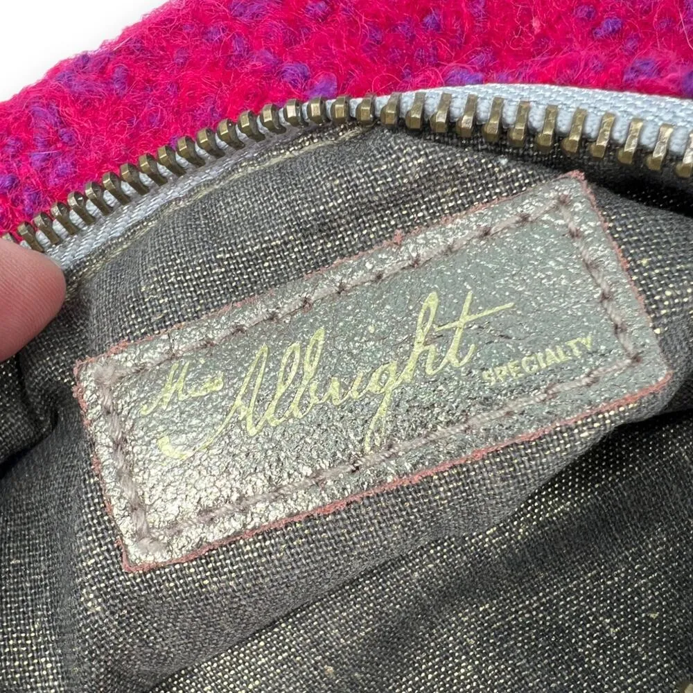 ANTHROPOLOGIE Beaded Monogram “J” Bag Purse Miss Albright Embroidered Pouch - Image 5