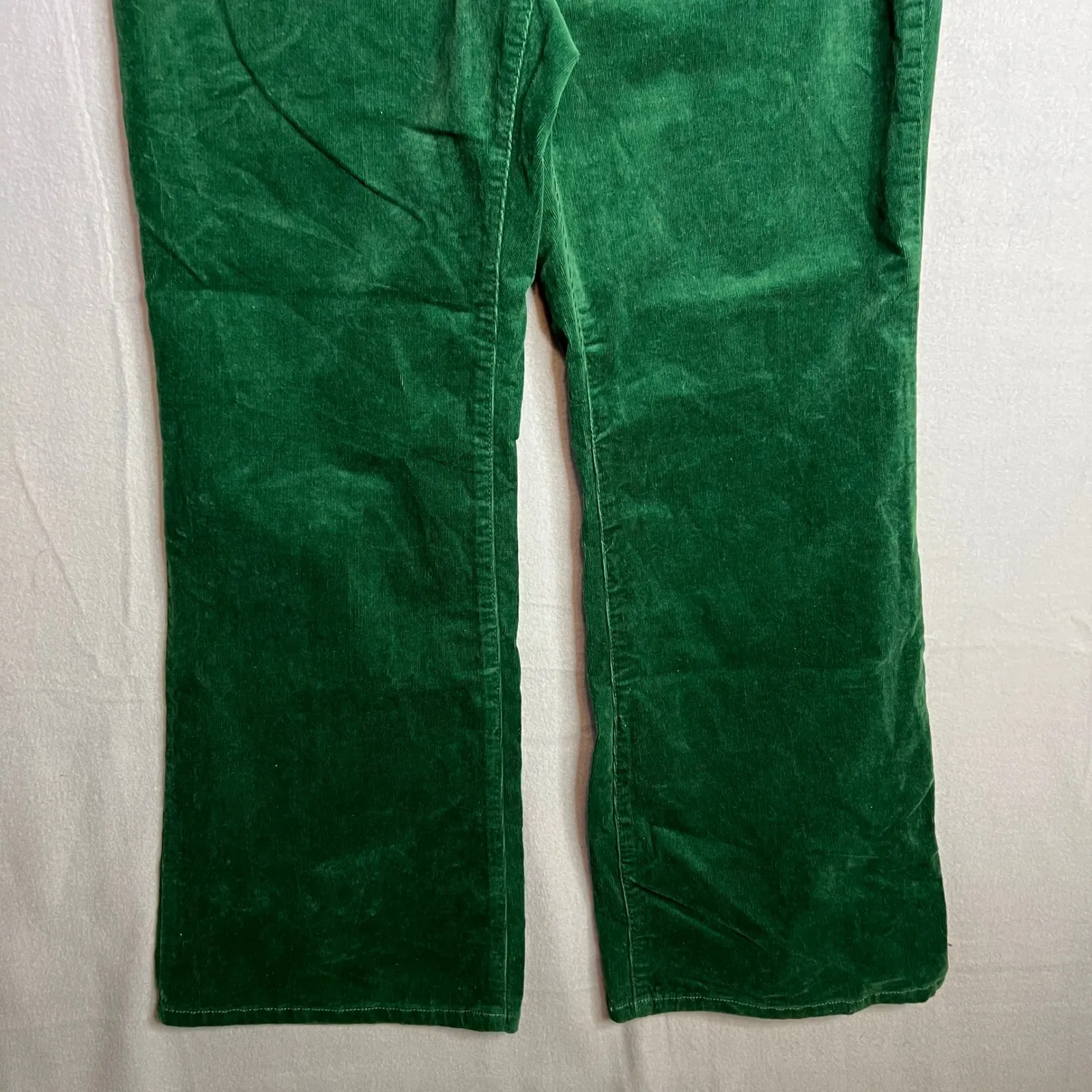Avec Les Filles Corduroy Flare Pants Plus Size 1X High Waist Evergreen NWT - Image 8