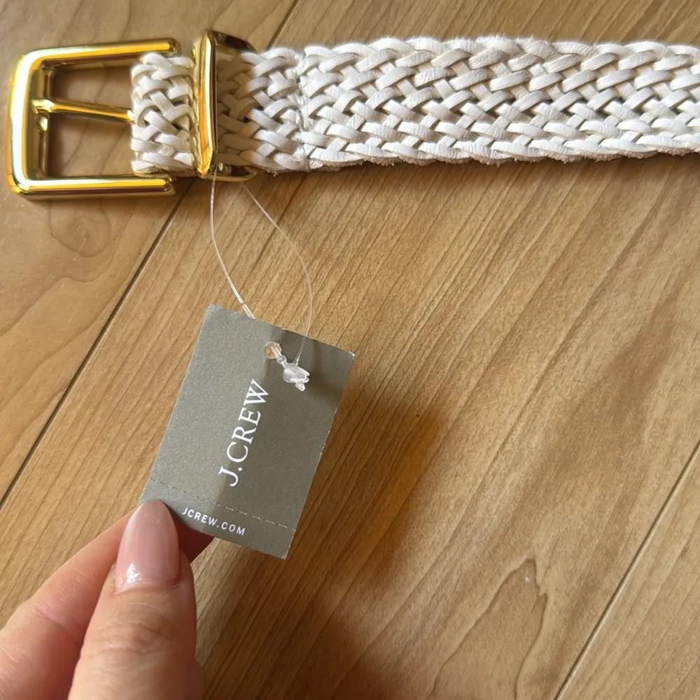Woven Belt with Gold Buckle - Image 2
