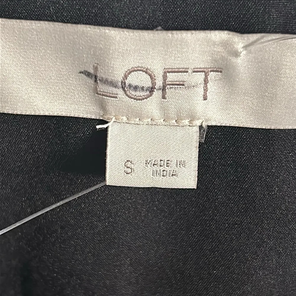 LOFT Women’s Velvet Lace Satin Striped Color Blocked Boxy Racerback Tank Top - Image 8