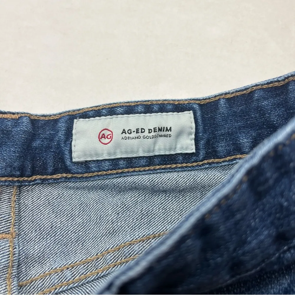 AG Adriano Goldschmied Ex-Boyfriend Slim Women SZ 26R 26 Regular Blue Denim Jean - Image 2