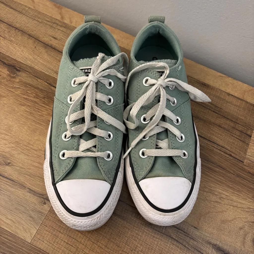 Converse Chuck Taylor All Star Madison Ox Low Sneaker Shoes Light Green - Image 6