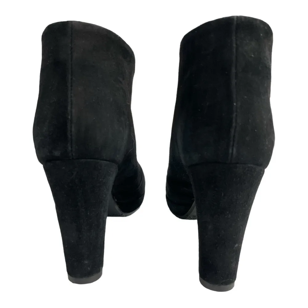 Cordani Womens Noble Black Suede Booties Size 8.5 - Image 4