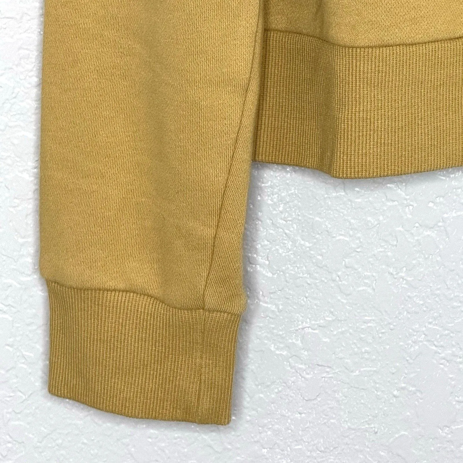 United by Blue Women's Logo Waves Curry Soft Organic Sweatshirt Size Medium NEW! - Image 3