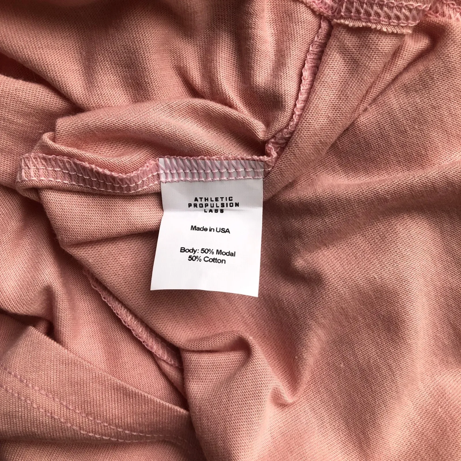 APL The Perfect Tee Dusty Rose Athletic Shirt Short Sleeve Women's Sz Small NWT - Image 8