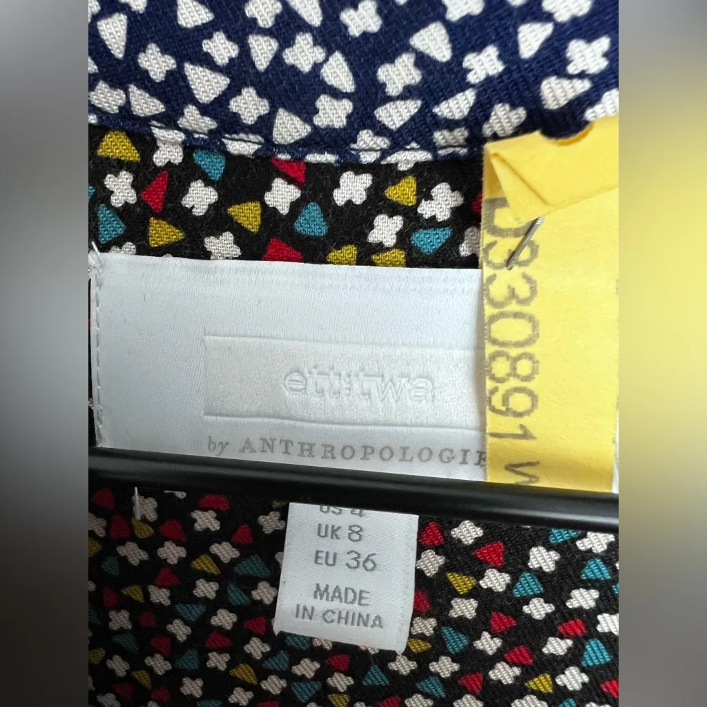 ANTHROPOLOGIE Ett Twa Christene Silken Jumpsuit Jumpsuit long sleeve 4 - Image 5