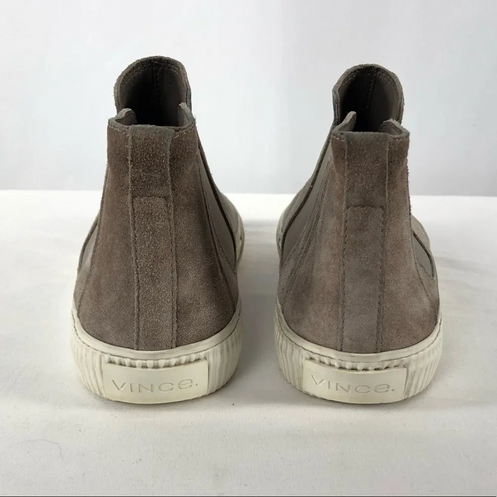 Vince Kelowna Suede‎ Hightop Sneaker in Woodsmoke Size 6.5 - Image 3