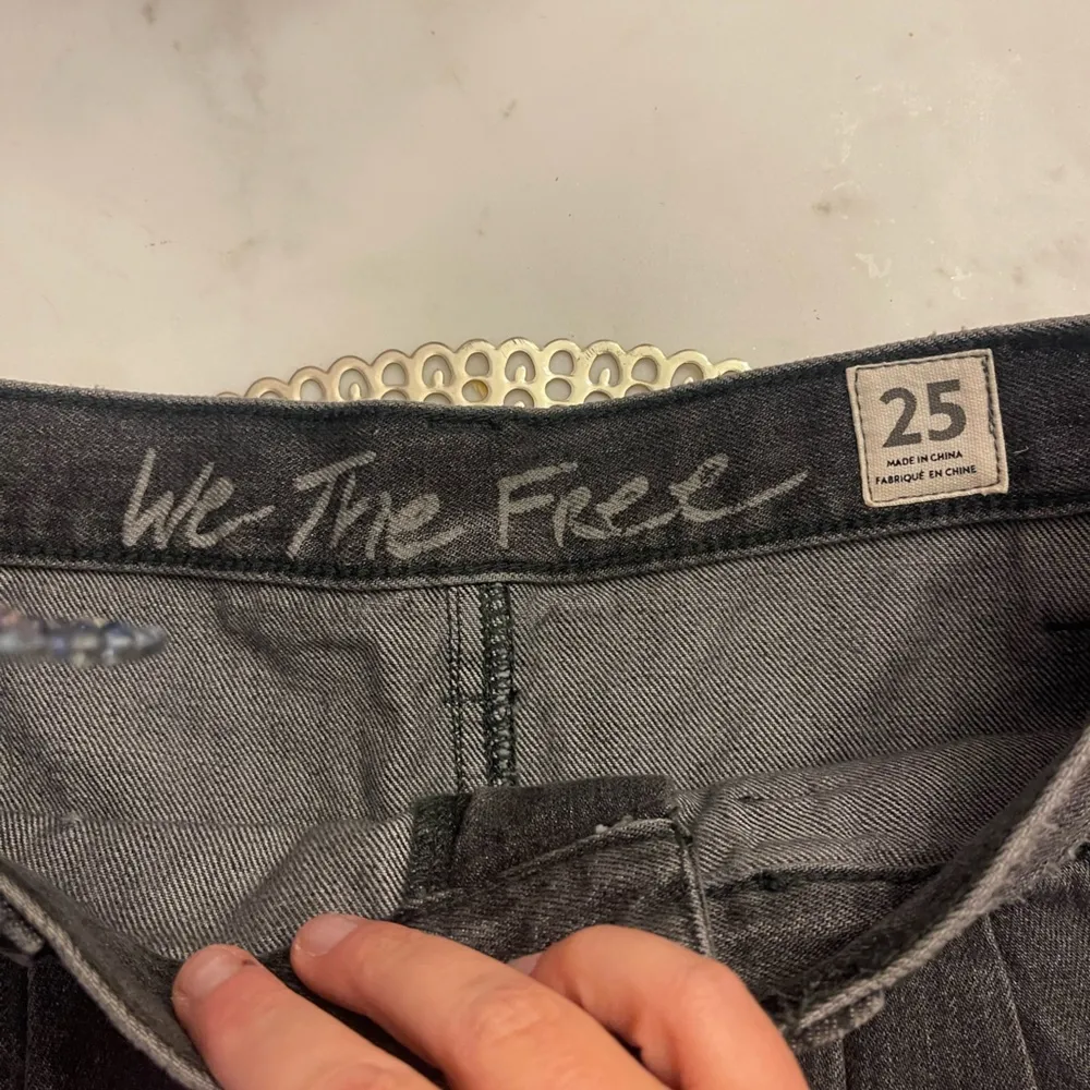 EUC Free People  Sidecar Mini Skirt Sanded Black Size 25 - Image 7
