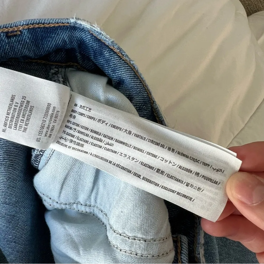 Abercrombie & Fitch The ‘90s Straight Ultra High Rise jeans 2/26s - Image 13