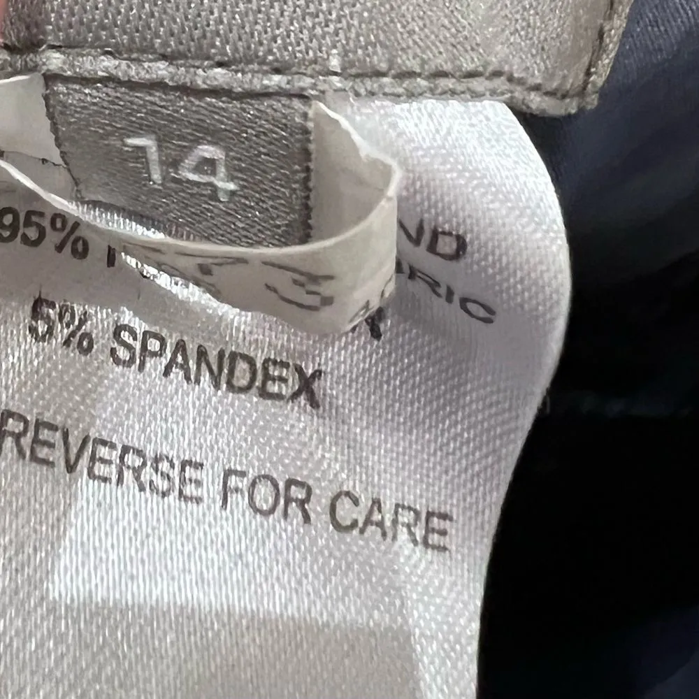 Amsale Kaia dove gray one shoulder formal dress size 14 - Image 10