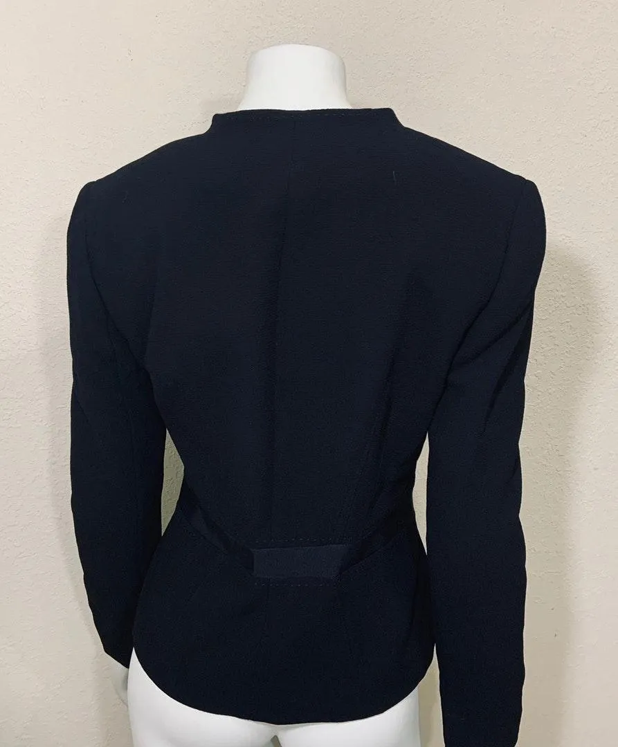 Tahari Black Blazer Jacket - Image 3