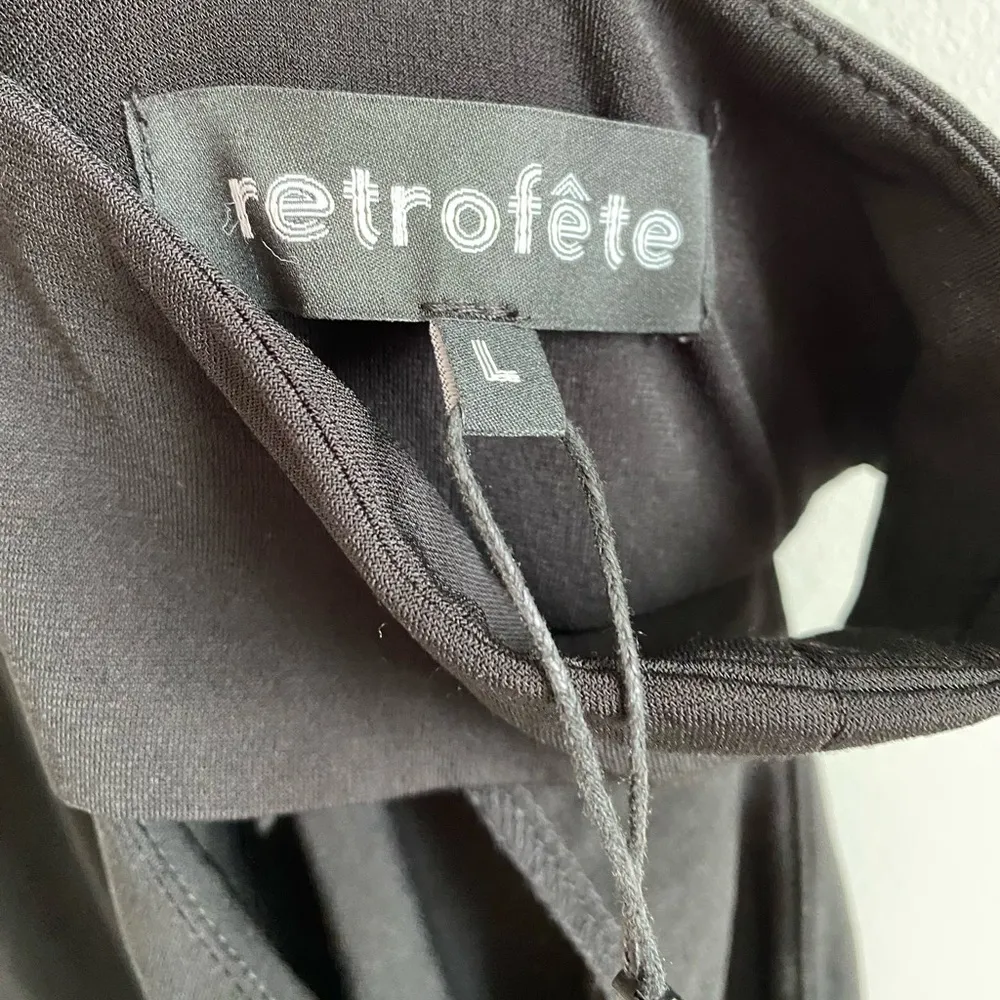 Retrofete Chrissy Cutout Maxi Dress In Black Size L New With Tag Size L - Image 6