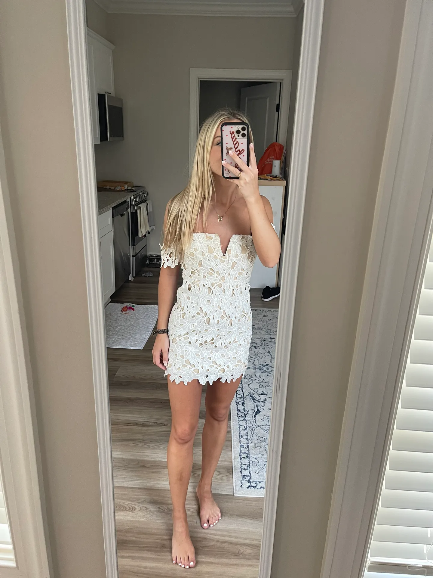 superdown Shannan Mini Dress white - Image 6