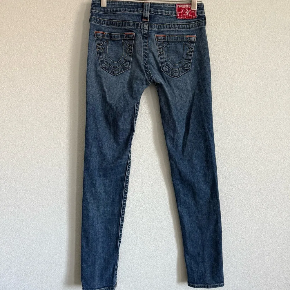 True Religion Stella Low Rise Skinny Jeans. Size 25 - Image 4