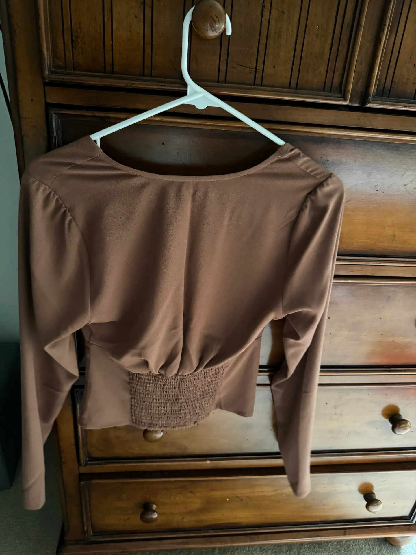 Abercrombie V-Neck Blouse - Image 2