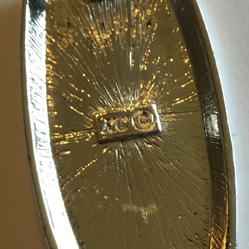 Kenneth Cole Silver Tone and Turquoise Enamel Boho Pendant Necklace - Image 7