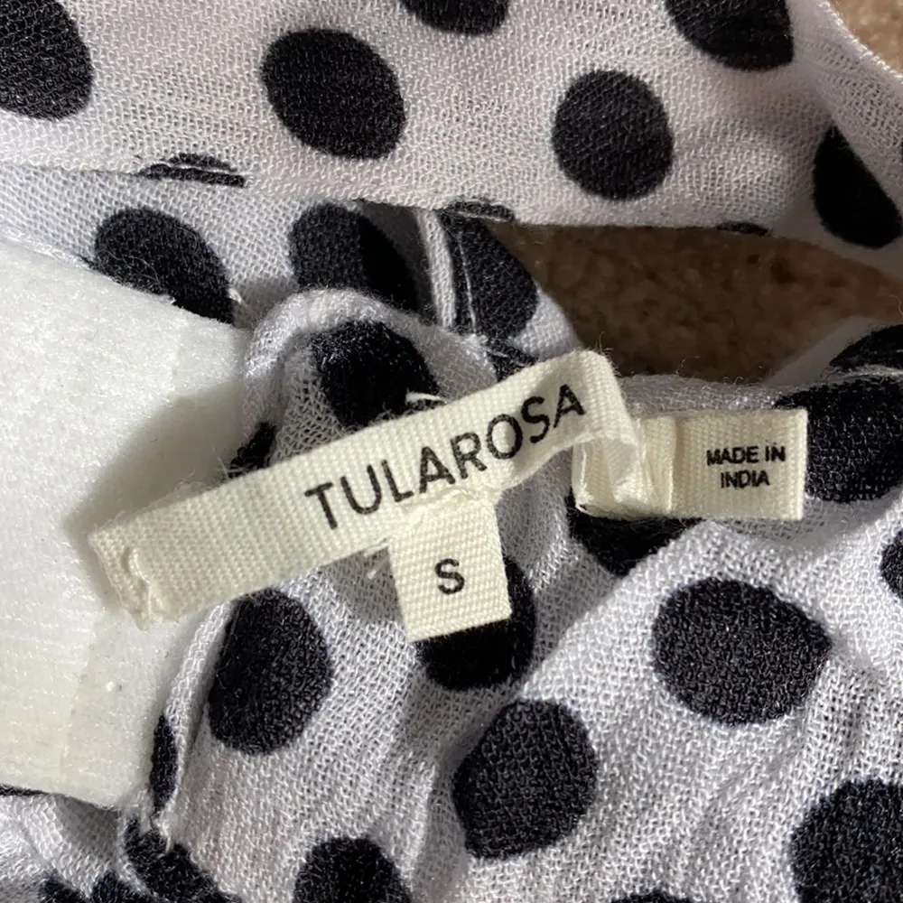 Tularosa Revolve Kristy polka dot bra top size small - Image 8