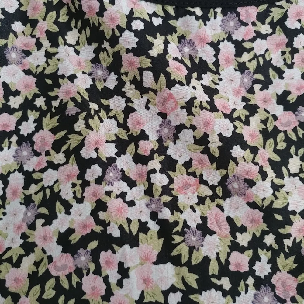 THREE PINK HEARTS Juniors Womens Floral Dress‎ sundress Black - Image 3