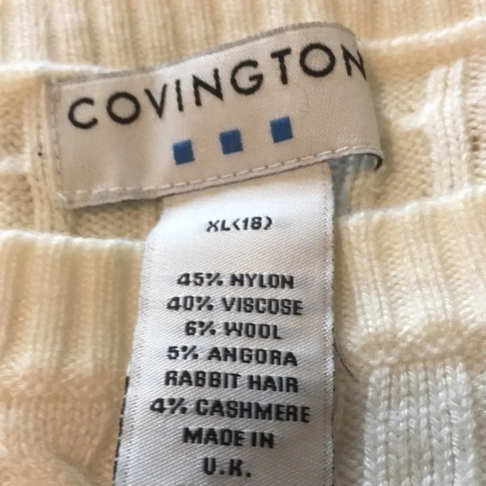 Women’s size XL 18 cream / off white sweater - Image 10