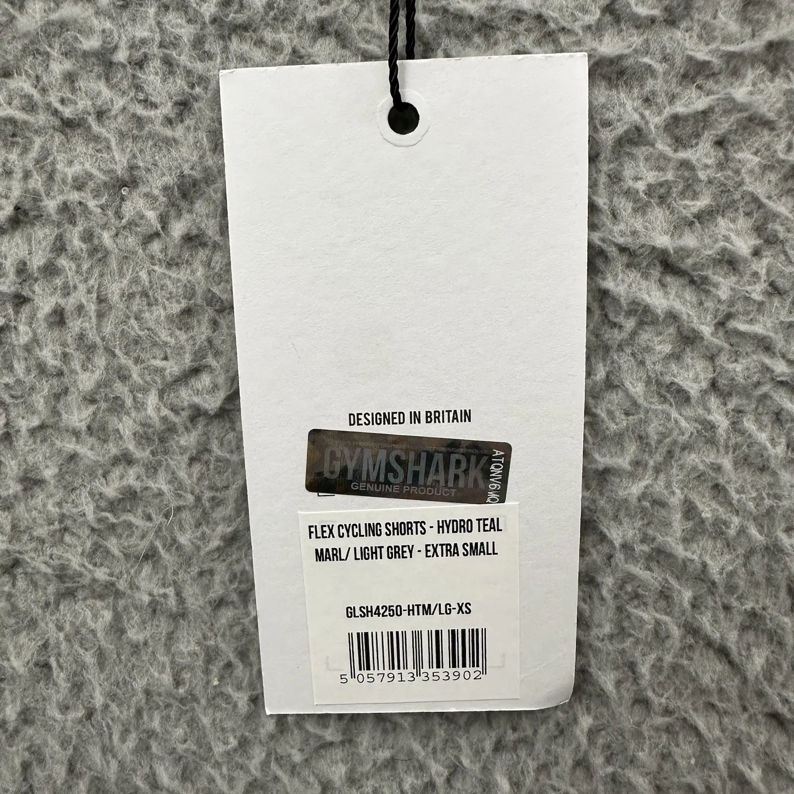 NWT‎ Gymshark Flex Cycling Shorts 7" Hydro Teal Blue Athletic Biker Gym Women XS - Image 4