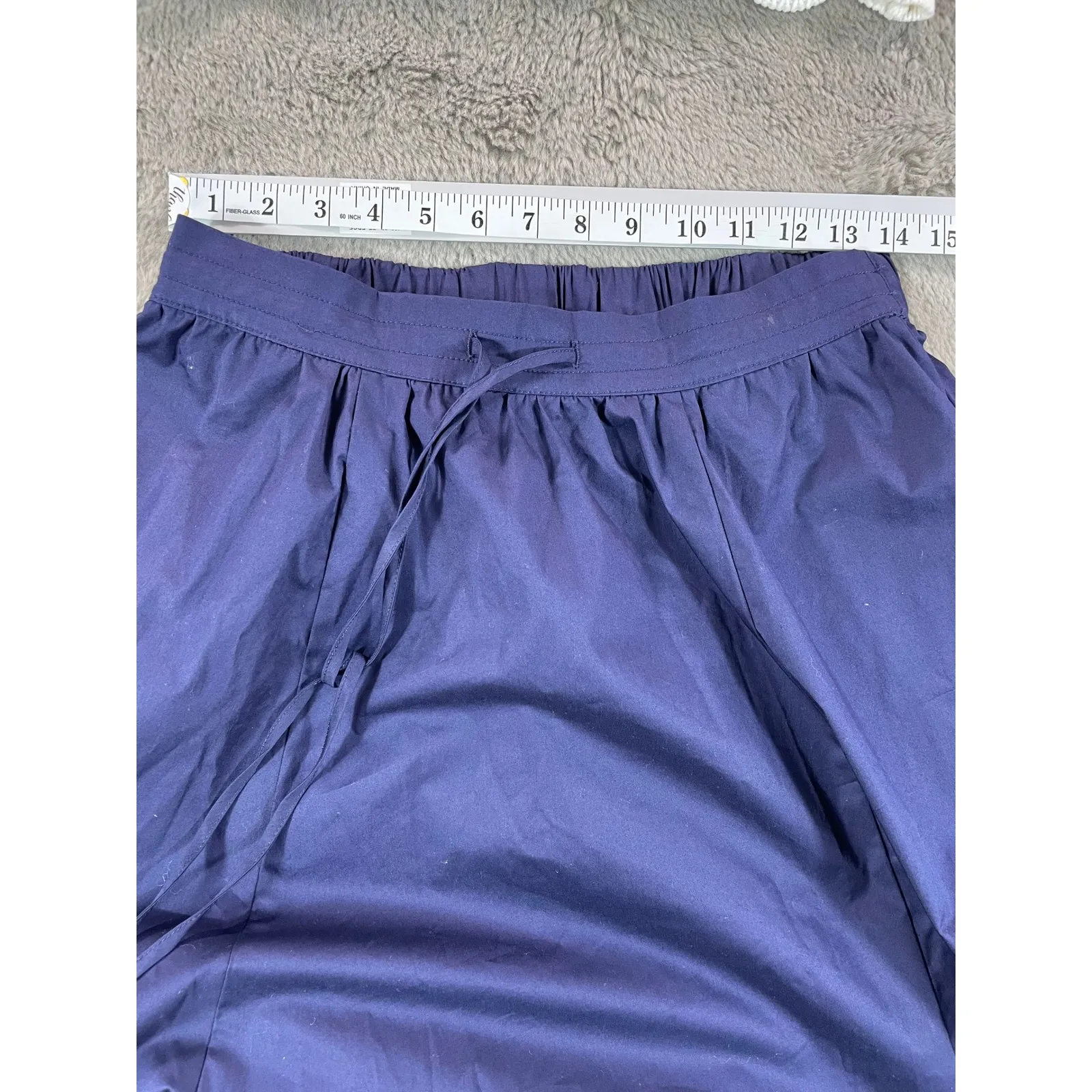 NWT Joie‎ Women's Knit Top And Skirt Set White Navy Cottagecore School Career M - Image 5