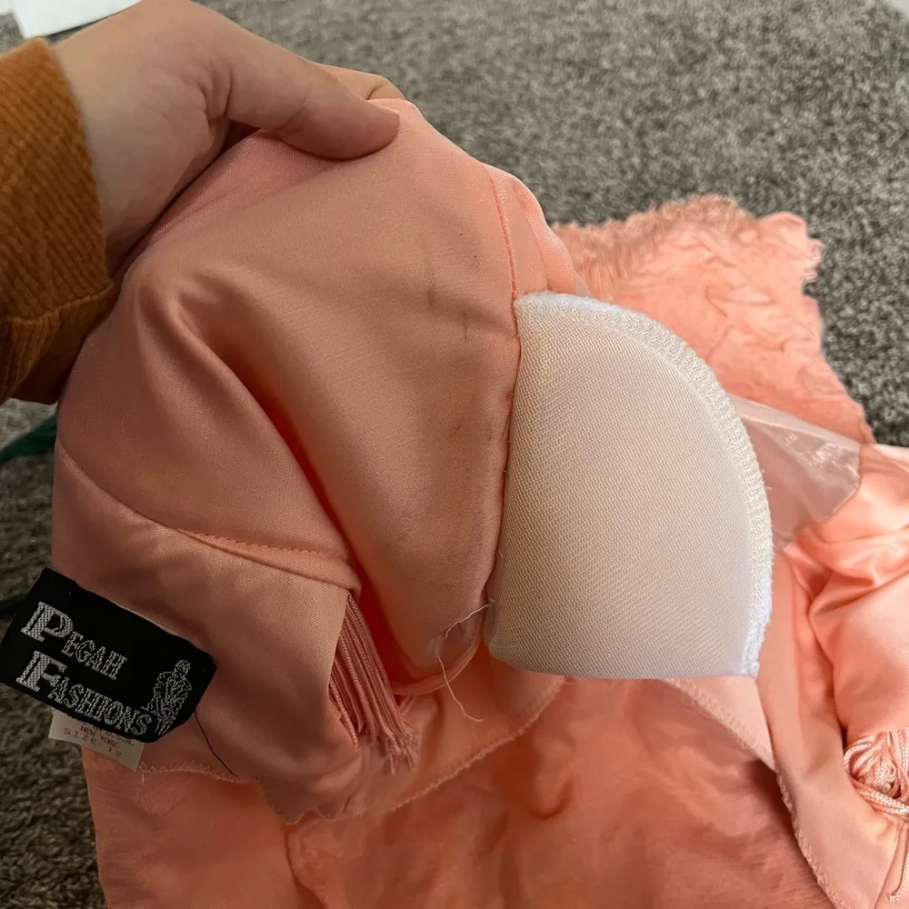 [Pegah Fashions] Vintage Coral Fringe Flapper Girl Midi Dress - Image 10