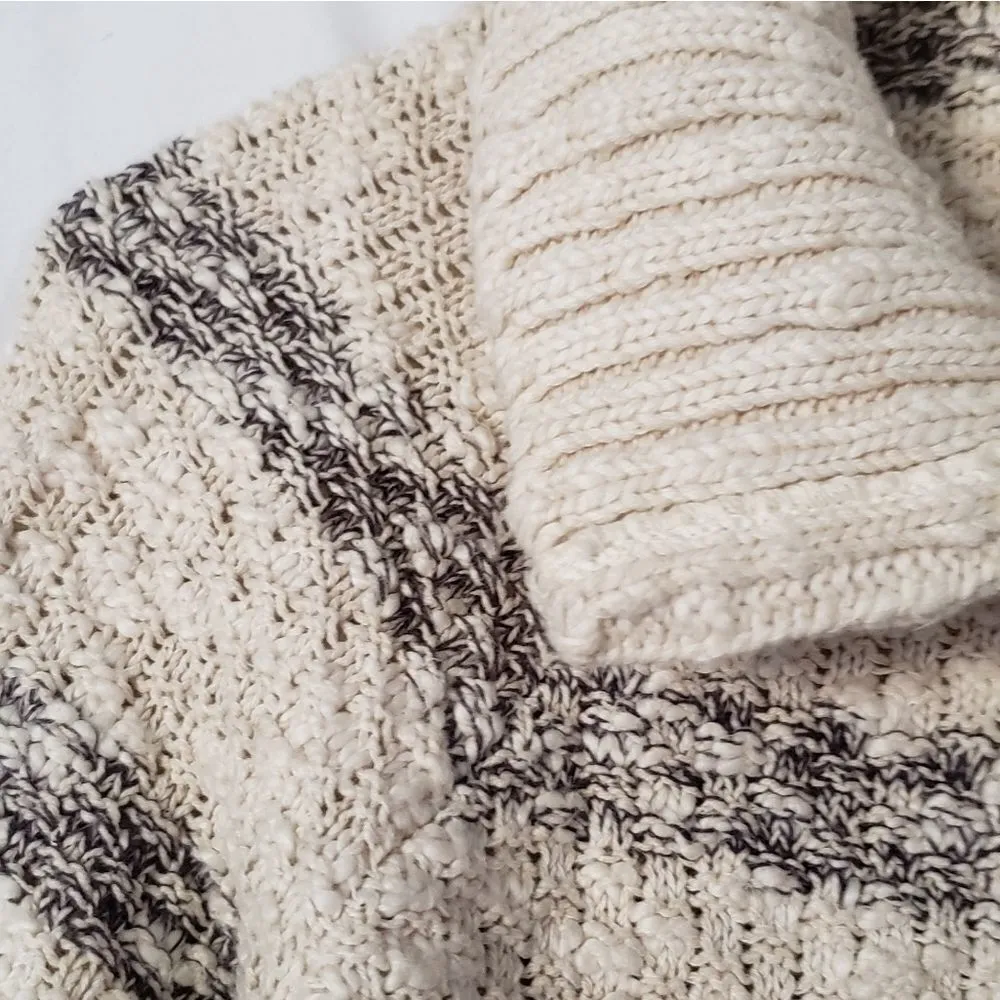 O'Neill  collared striped Cardigan sweater Size XS - Image 4