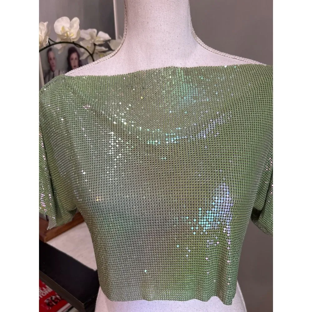 Poster Girl The Jana Crop Top Ultra Serpentine Womens Size Medium - Image 5