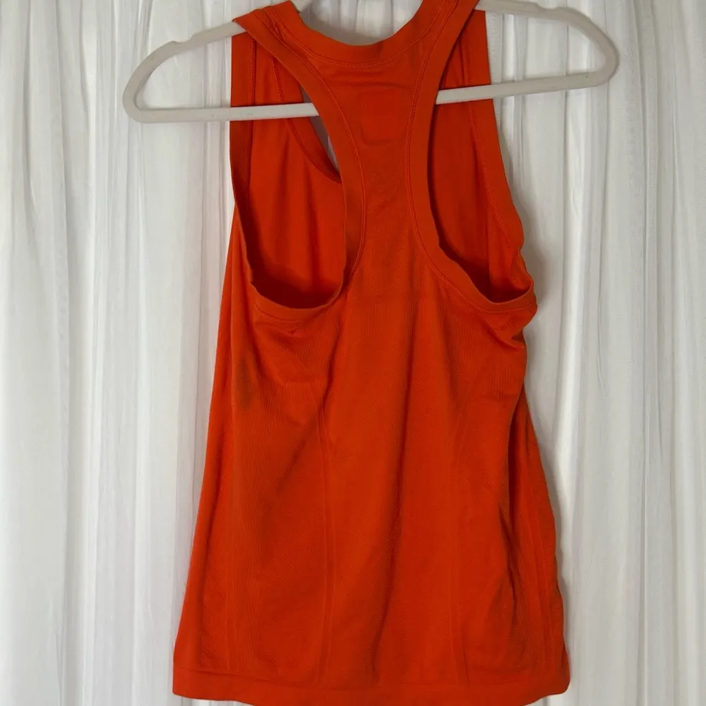 Athleta Orange Tank Top Moisture-Wicking Athletic Wear - Image 2